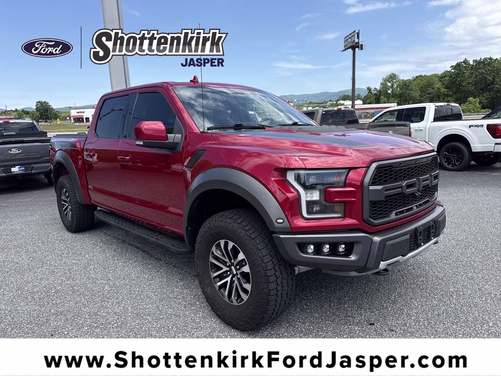 2020 Rapid Red Metallic Tinted Clearcoat Ford F-150 Raptor 4X4 Truck