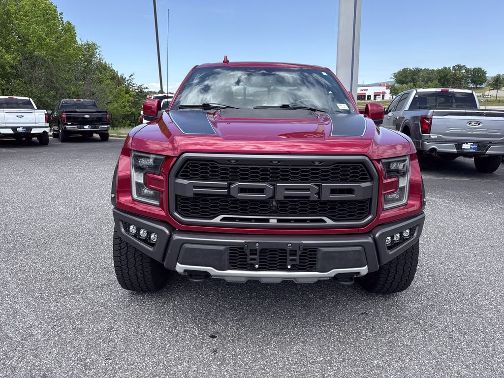2020 Rapid Red Metallic Tinted Clearcoat Ford F-150 Raptor 4X4 Truck