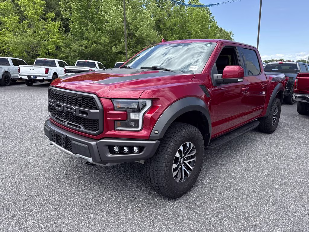 2020 Rapid Red Metallic Tinted Clearcoat Ford F-150 Raptor 4X4 Truck