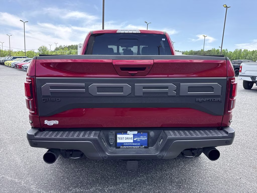 2020 Rapid Red Metallic Tinted Clearcoat Ford F-150 Raptor 4X4 Truck