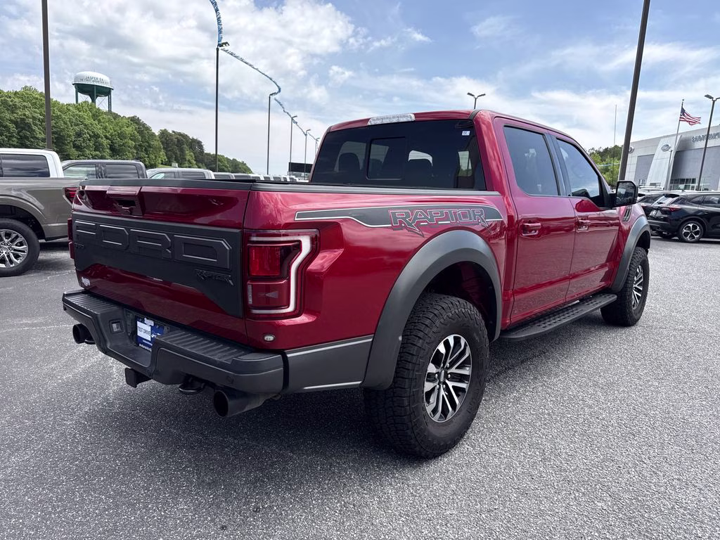 2020 Rapid Red Metallic Tinted Clearcoat Ford F-150 Raptor 4X4 Truck