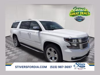 2017 Summit White Chevrolet Suburban Premier 4X4 SUV