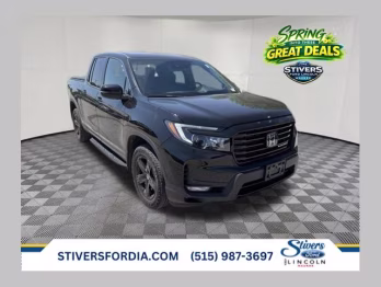2023 Crystal Black Pearl Honda Ridgeline Black Edition AWD Truck