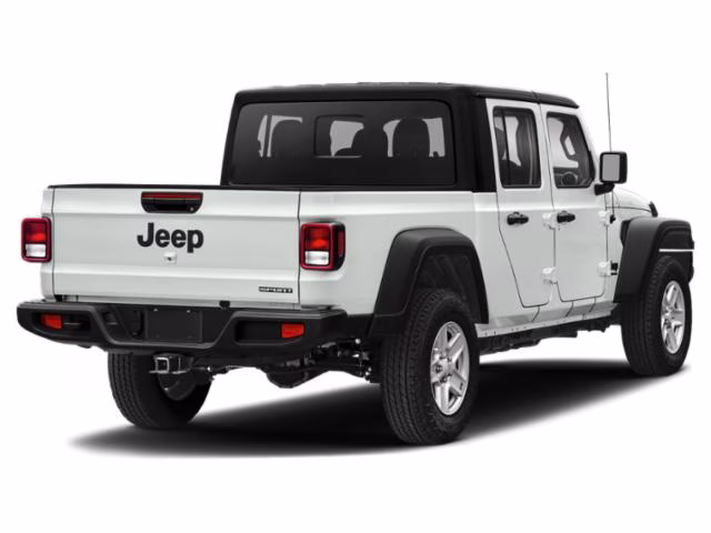 2021 Bright White Clearcoat Jeep Gladiator Sport S 4X4 Truck