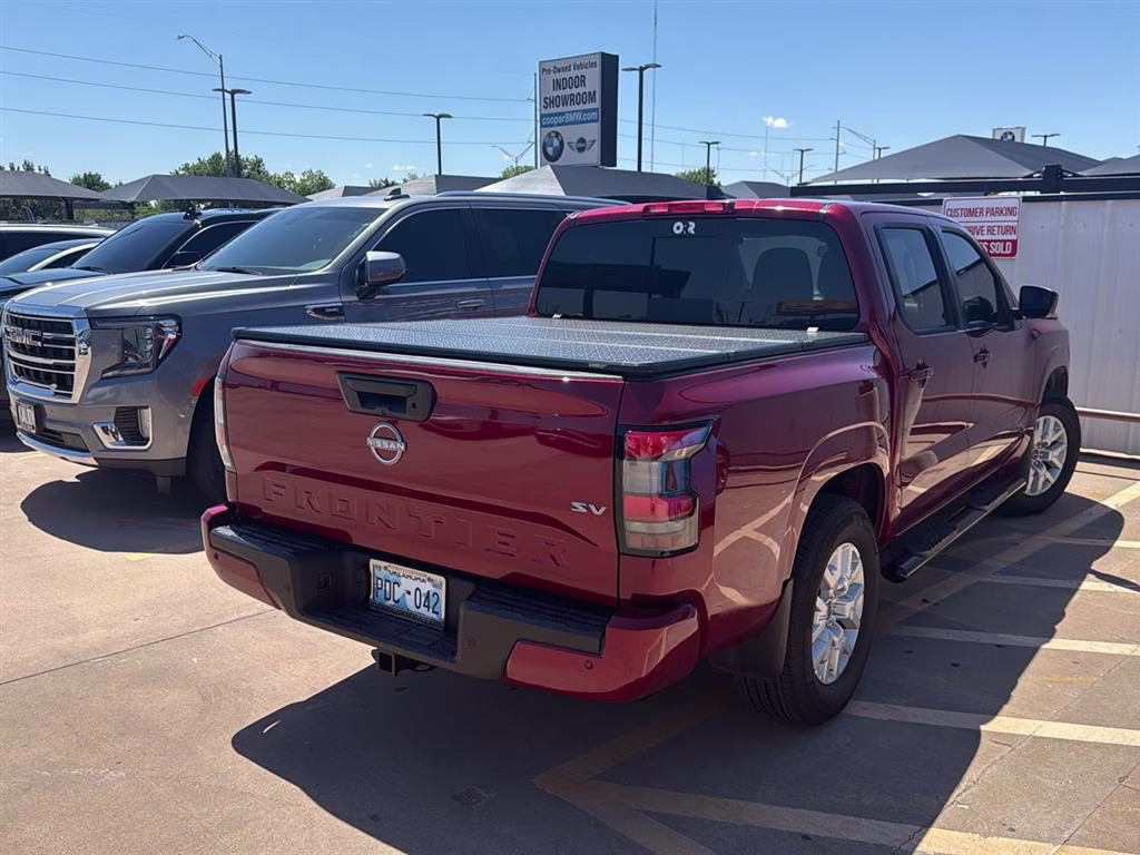 2024 Cardinal Red Metallic Tricoat Nissan Frontier SV RWD Truck