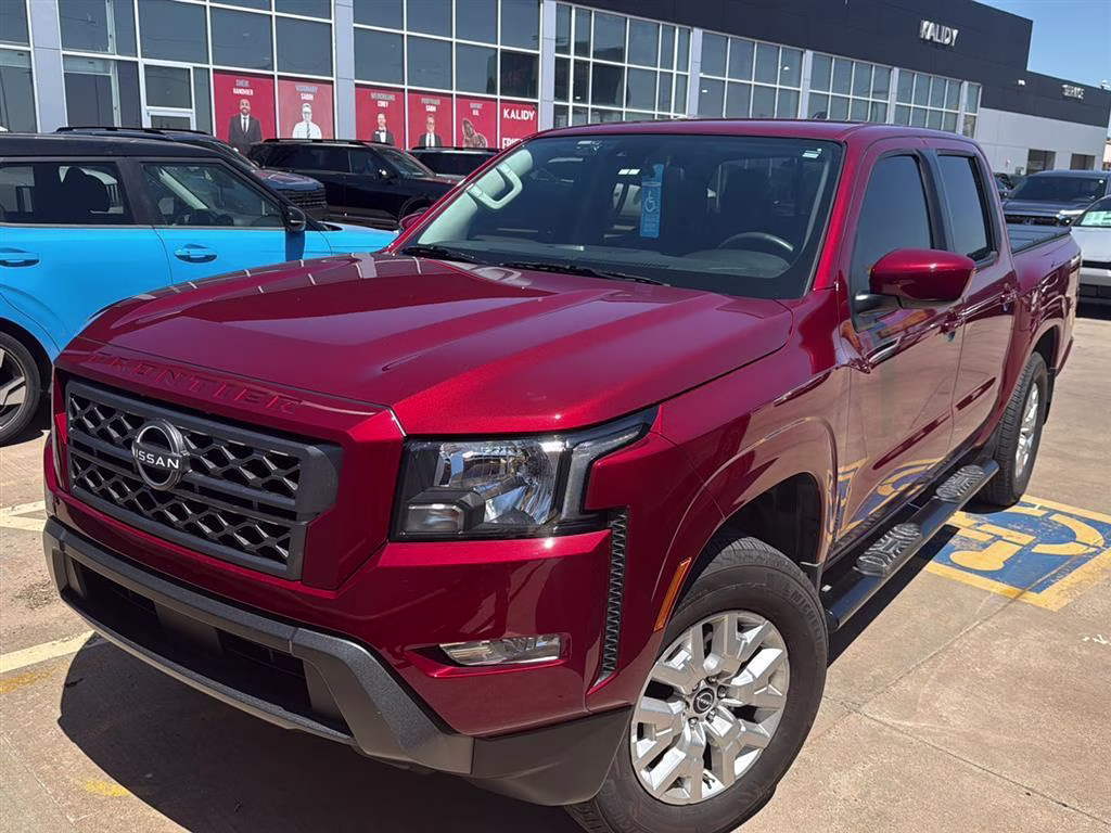 2024 Cardinal Red Metallic Tricoat Nissan Frontier SV RWD Truck