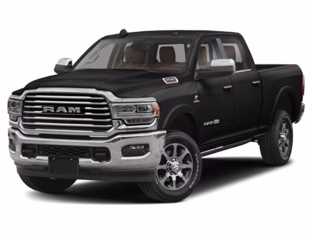 2020 Diamond Black Crystal Pearlcoat Ram 2500 Longhorn 4X4 Truck