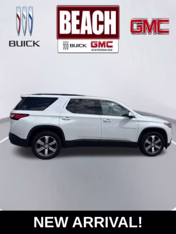 2019 Iridescent Pearl Tricoat Chevrolet Traverse 3LT FWD SUV