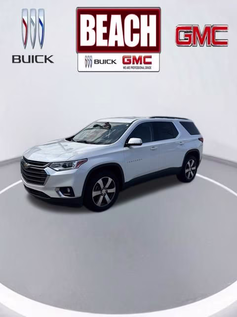 2019 Iridescent Pearl Tricoat Chevrolet Traverse 3LT FWD SUV