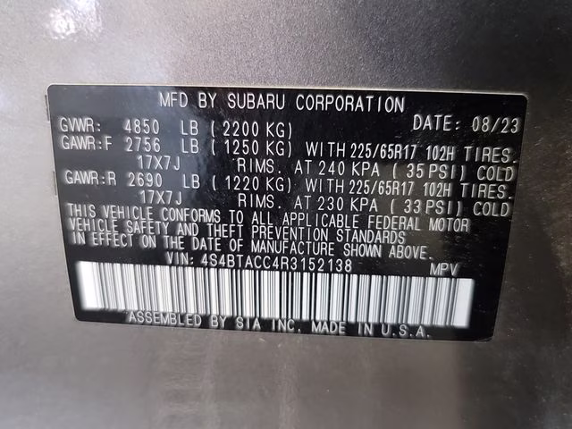 2024 Brilliant Bronze Metallic Subaru Outback Premium AWD SUV