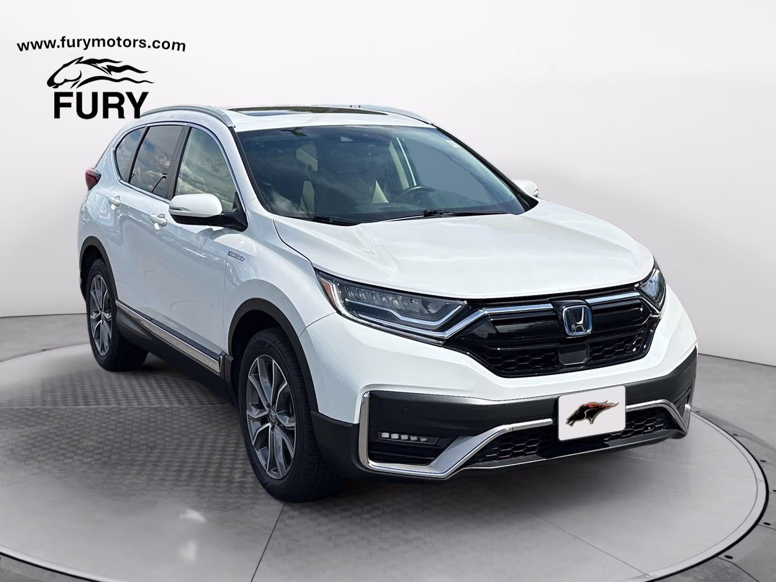 2022 Platinum White Pearl Honda CR-V Hybrid Touring AWD SUV