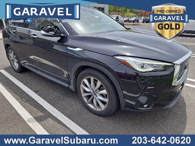 2021 Black Obsidian INFINITI QX50 LUXE AWD SUV