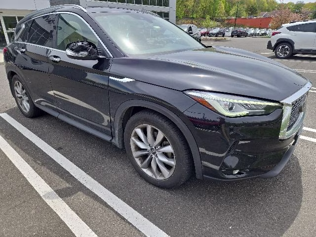 2021 Black Obsidian INFINITI QX50 LUXE AWD SUV