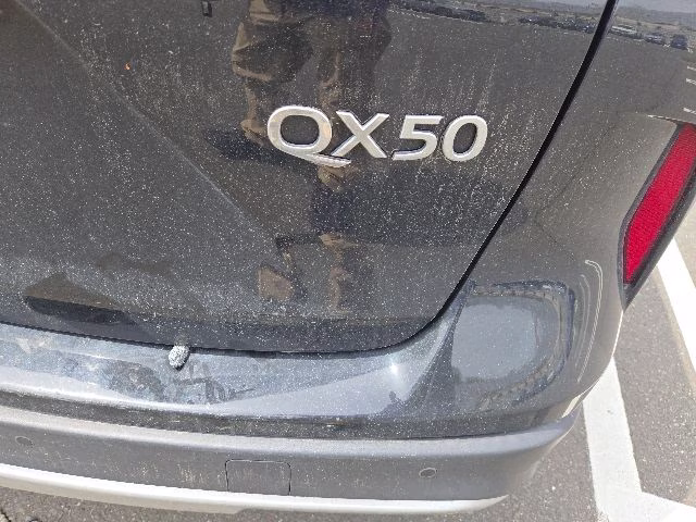 2021 Black Obsidian INFINITI QX50 LUXE AWD SUV