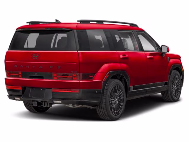 2026 Ultimate Red Hyundai Santa Fe Hybrid Calligraphy AWD SUV