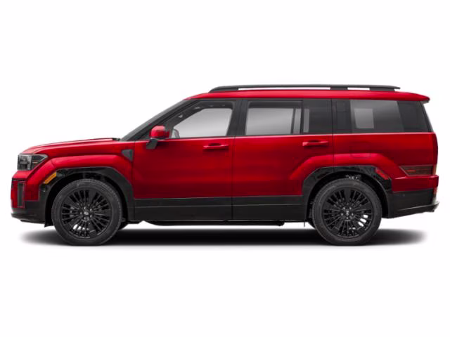 2026 Ultimate Red Hyundai Santa Fe Hybrid Calligraphy AWD SUV