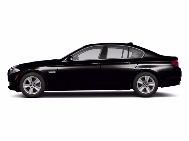 2013 Jet Black BMW 5 Series 535i RWD Sedan