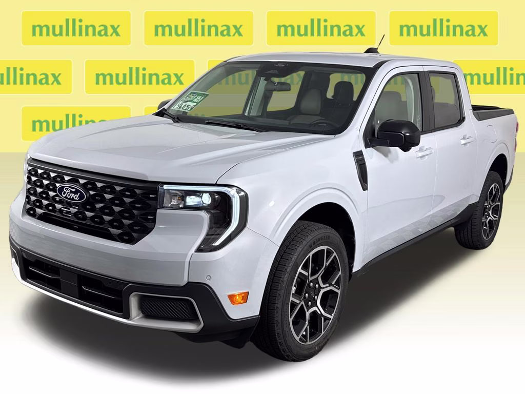 2026 Space White Metallic Ford Maverick Lariat AWD Truck