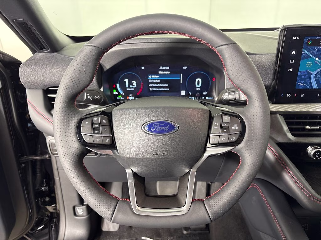 2026 Black Metallic Ford Explorer ST-Line RWD SUV