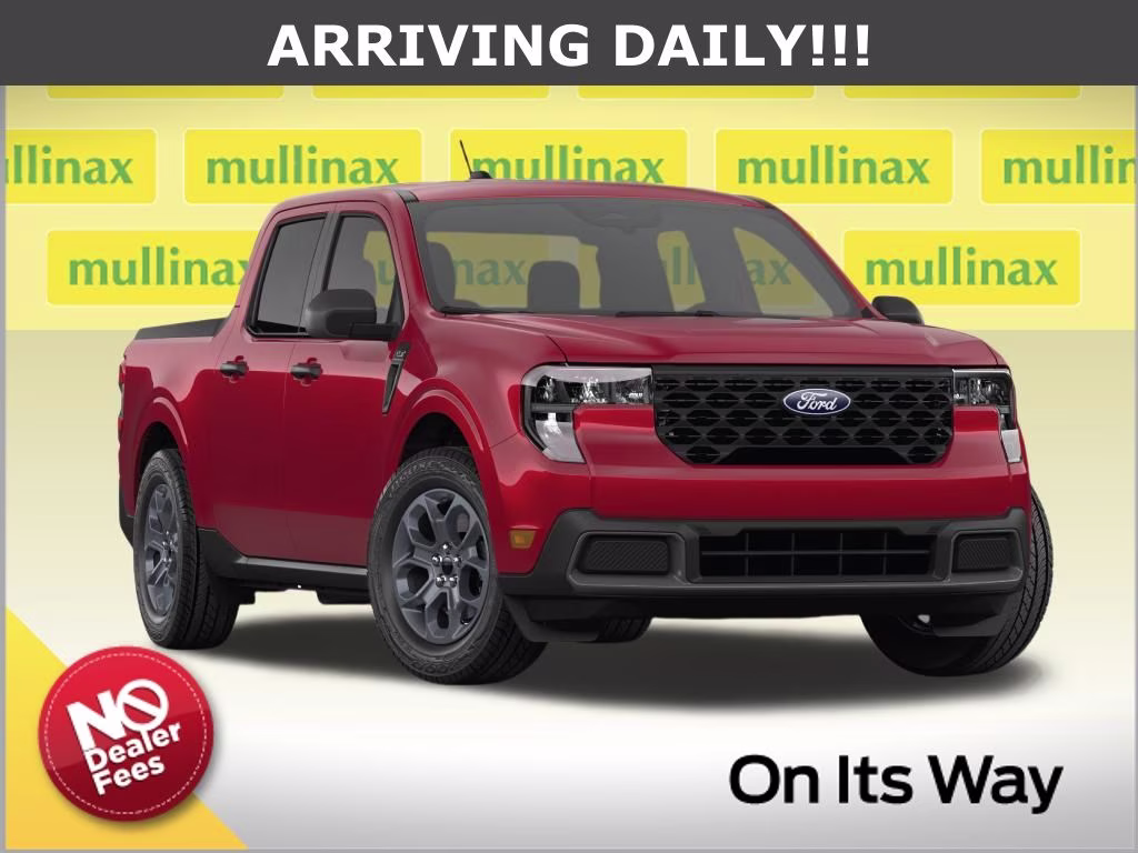 2026 Ruby Red Metallic Tinted Clearcoat Ford Maverick XLT FWD Truck
