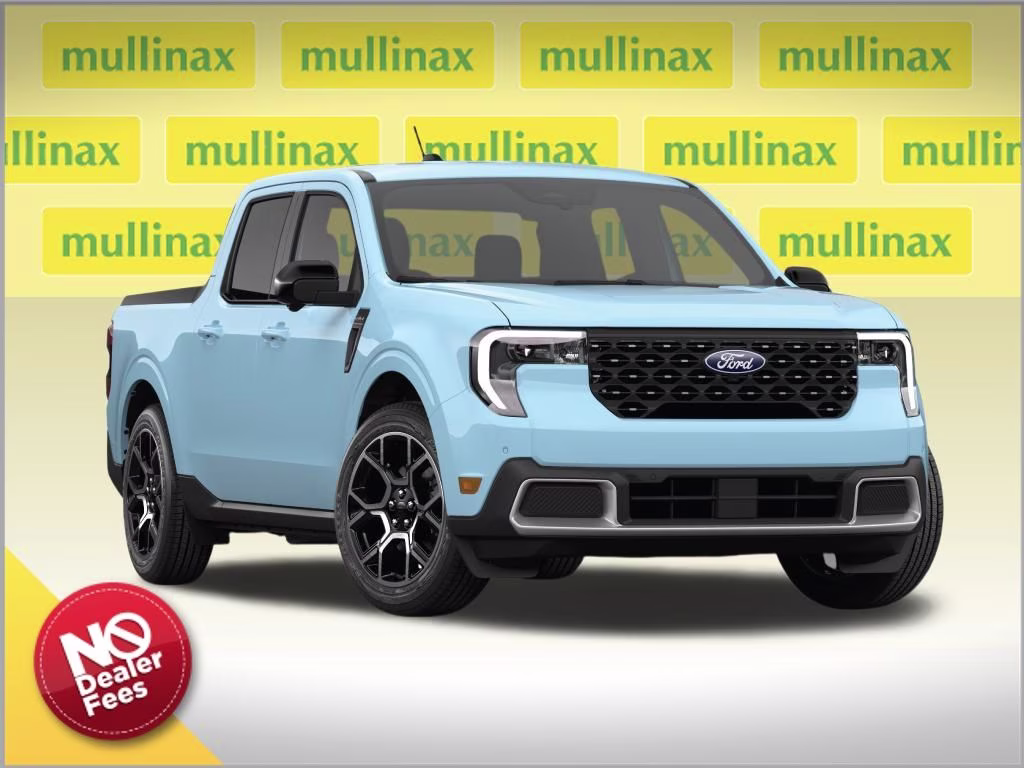 2026 Light Blue Ford Maverick Lariat AWD Truck