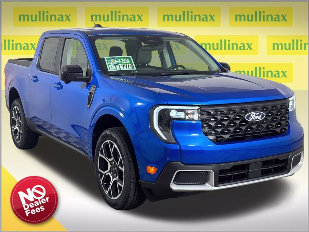 2026 Velocity Blue Ford Maverick Lariat AWD Truck