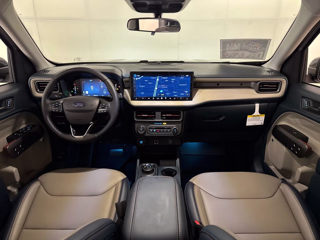 2026 Space White Metallic Ford Maverick Lariat AWD Truck