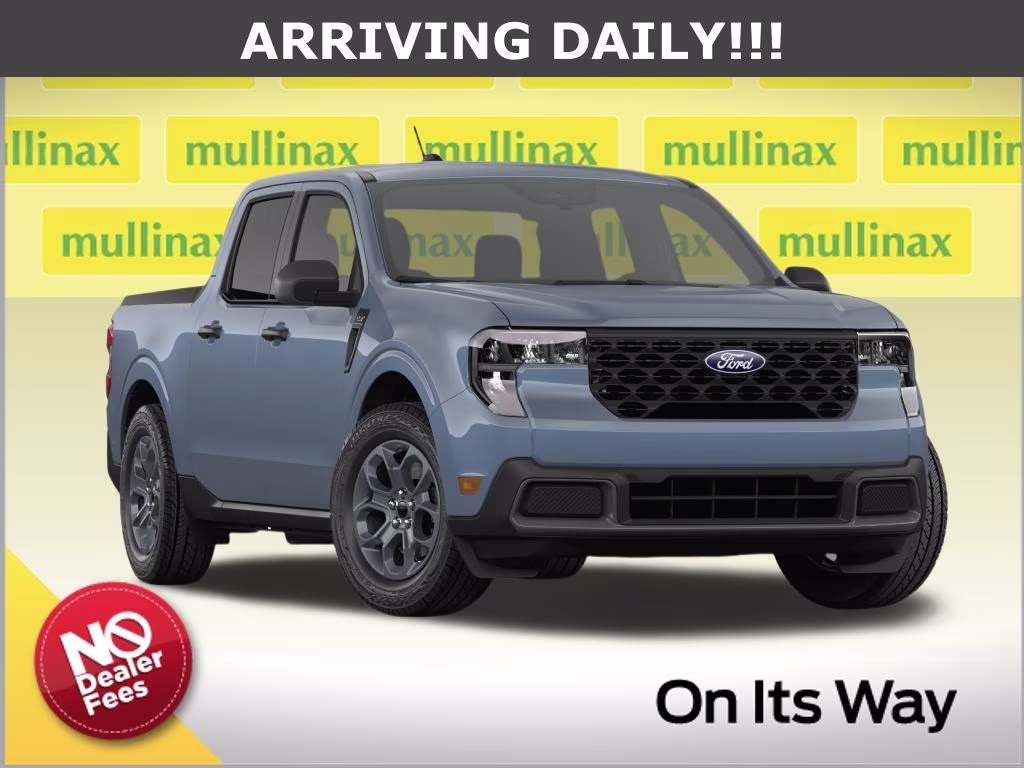 2026 Azure Gray Metallic Tri-Coat Ford Maverick XLT FWD Truck