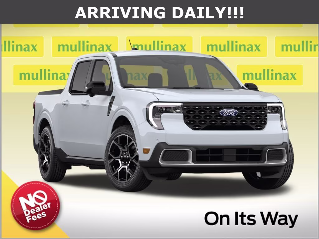 2026 Space White Metallic Ford Maverick Lariat AWD Truck