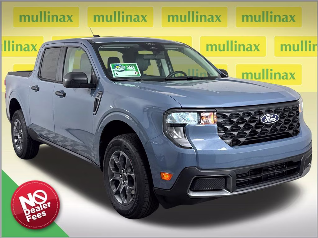 2026 Azure Gray Metallic Tri-Coat Ford Maverick XLT FWD Truck
