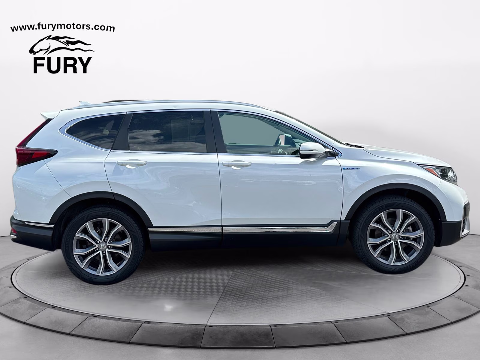 2022 Platinum White Pearl Honda CR-V Hybrid Touring AWD SUV