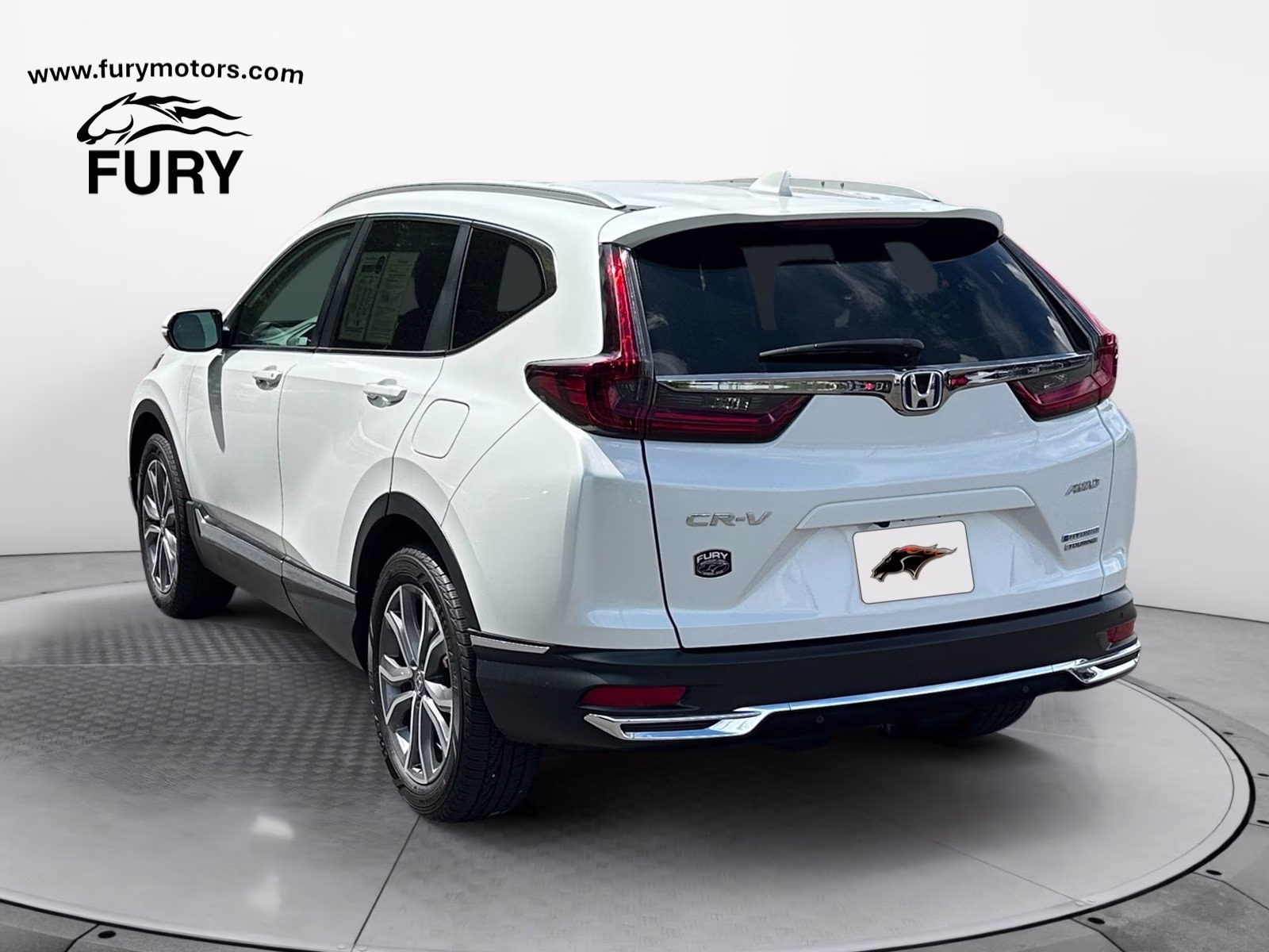 2022 Platinum White Pearl Honda CR-V Hybrid Touring AWD SUV