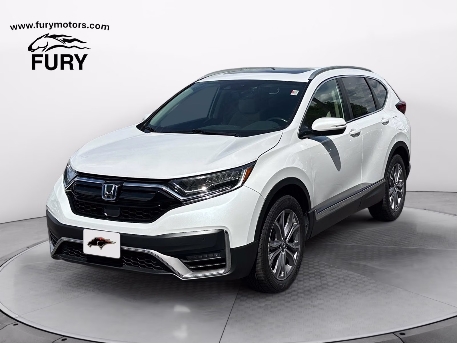 2022 Platinum White Pearl Honda CR-V Hybrid Touring AWD SUV