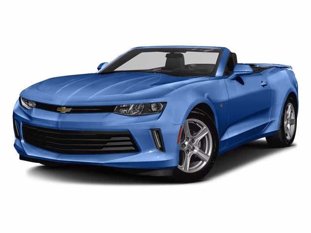 2017 Hyper Blue Metallic Chevrolet Camaro 2LT RWD Convertible