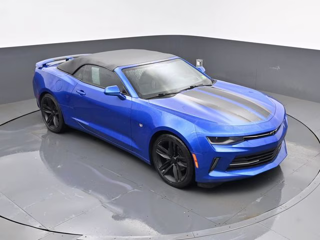2017 Hyper Blue Metallic Chevrolet Camaro 2LT RWD Convertible