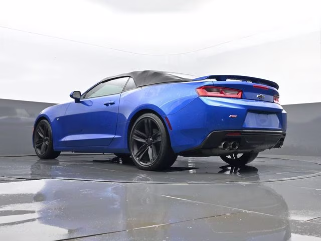 2017 Hyper Blue Metallic Chevrolet Camaro 2LT RWD Convertible
