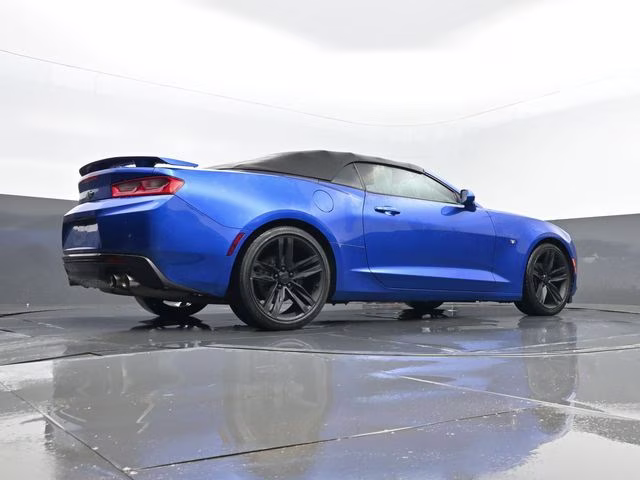 2017 Hyper Blue Metallic Chevrolet Camaro 2LT RWD Convertible