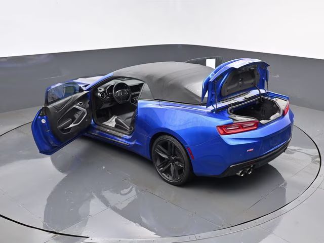2017 Hyper Blue Metallic Chevrolet Camaro 2LT RWD Convertible