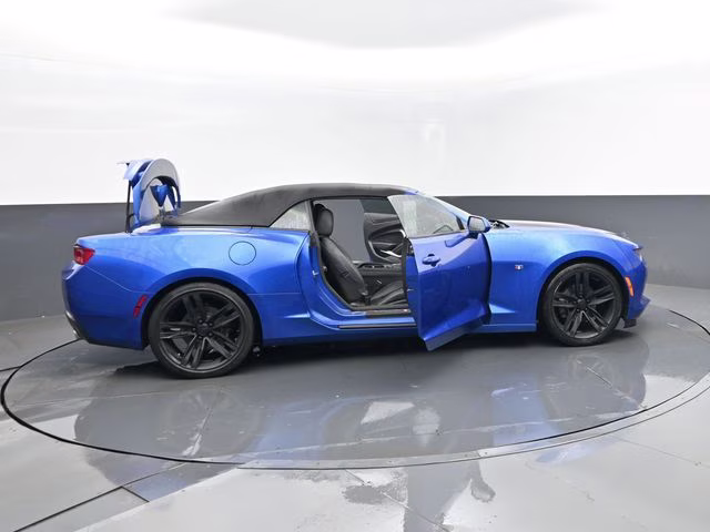 2017 Hyper Blue Metallic Chevrolet Camaro 2LT RWD Convertible