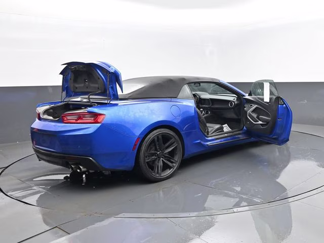 2017 Hyper Blue Metallic Chevrolet Camaro 2LT RWD Convertible