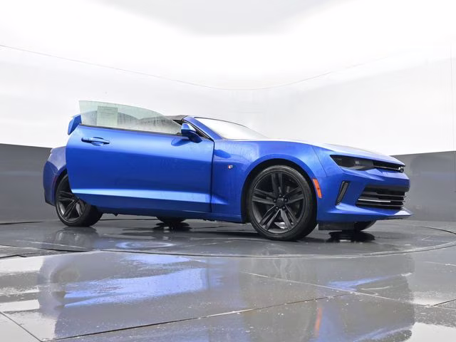 2017 Hyper Blue Metallic Chevrolet Camaro 2LT RWD Convertible