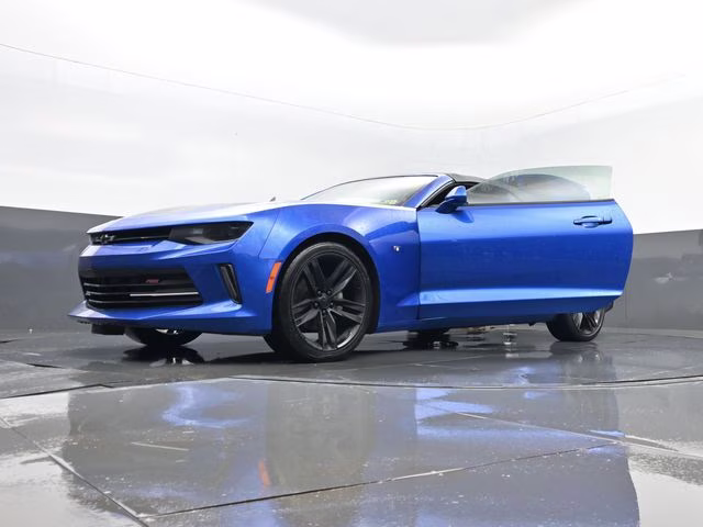 2017 Hyper Blue Metallic Chevrolet Camaro 2LT RWD Convertible