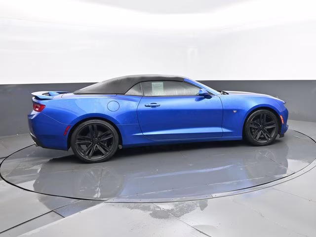 2017 Hyper Blue Metallic Chevrolet Camaro 2LT RWD Convertible