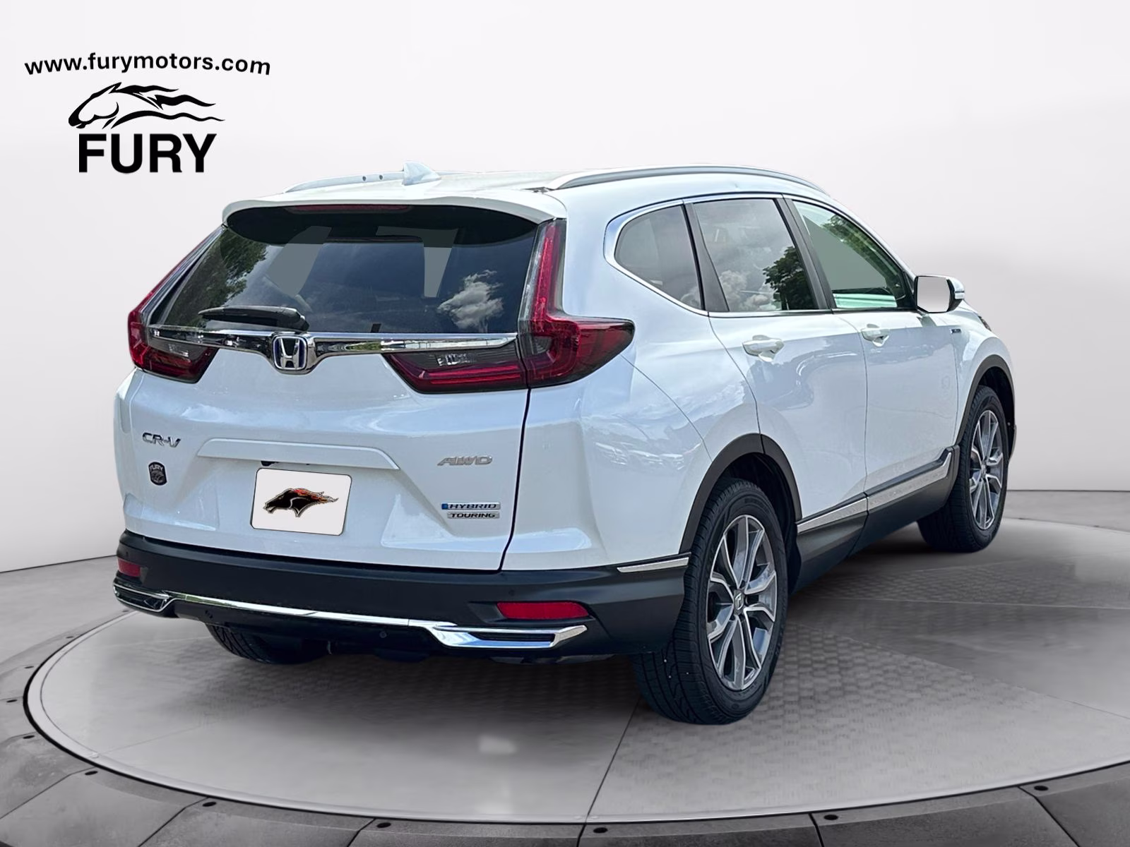 2022 Platinum White Pearl Honda CR-V Hybrid Touring AWD SUV