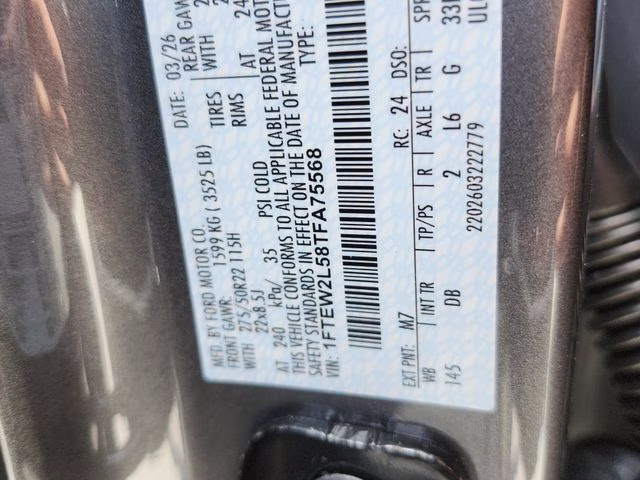 2026 Carbonized Gray Metallic Ford F-150 STX 4X4 Truck