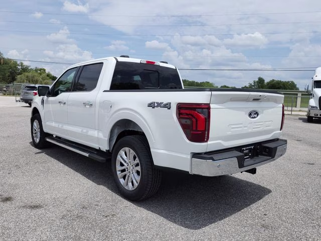 2026 Star White Metallic Tri-Coat Ford F-150 Lariat 4X4 Truck