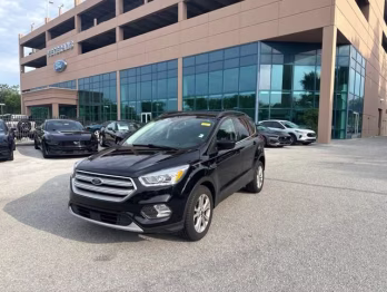 2019 Agate Black Metallic Ford Escape SEL FWD SUV