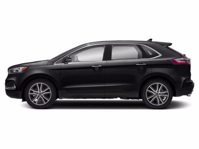 2019 Black Ford Edge SEL AWD SUV