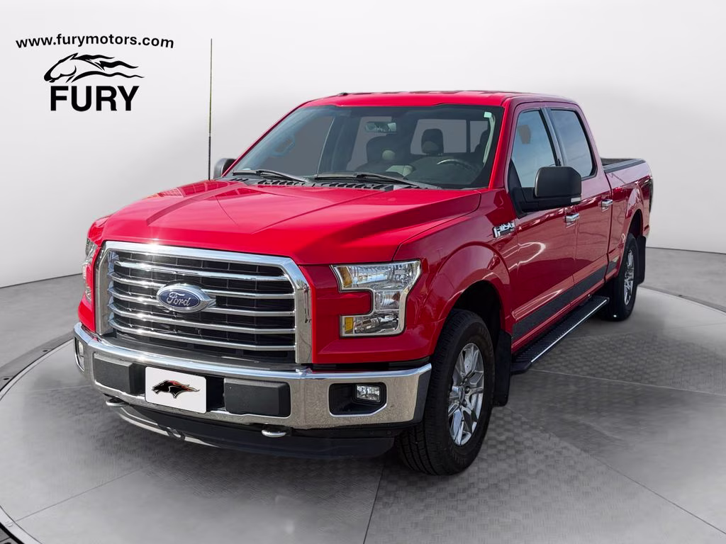 2016 Race Red Ford F-150 XLT FX4 w/Chrome Appearance 4X4 Truck