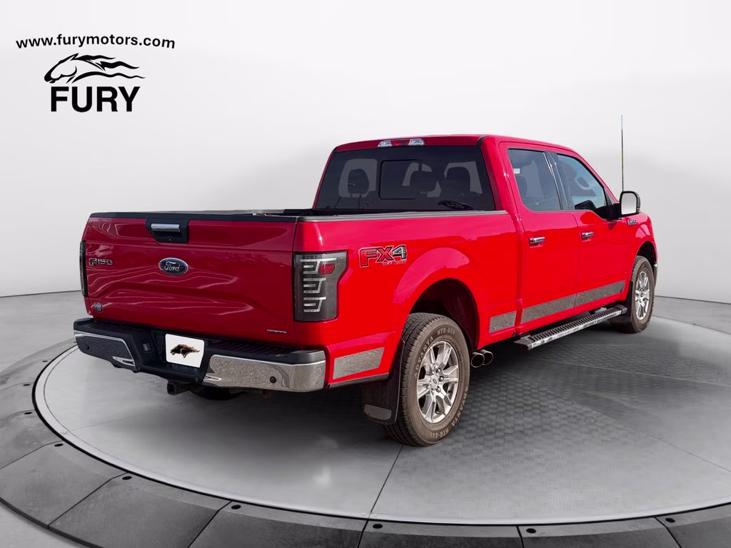 2016 Race Red Ford F-150 XLT FX4 w/Chrome Appearance 4X4 Truck